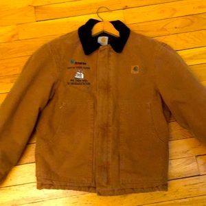 Carhartt Insulated Brown Jacket, Size S